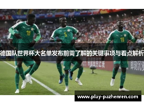 德国队世界杯大名单发布前需了解的关键事项与看点解析